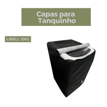 Imagem de Capa para tanquinho semi automática libell 12kg impermeável flex - Cap