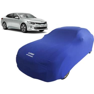 Imagem de Capa Para Cobrir Carro Reforçada Kia Optima - Mz, Azul
