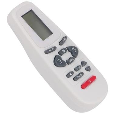 Imagem de Controle remoto de substituição YK(R)-C/02JE sub YK(R)-C/01E compatível com AUX Air Conditioner E Series H Series EA Series EL Series HS Series E&H Series KT-AX3 KT-AX1 AUX-E1 KT-AX4 ASW-H09A