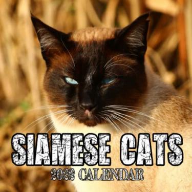 Imagem de Siamese Cats 2022 Calendar: Himalayan Cat 8.5 x 8.5 Inches Monthly Mini Planer Calendars