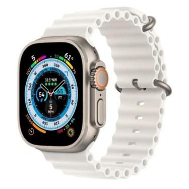 Imagem de Smartwatch W68 Ultra Serie 8 2 Pulseiras Nfc Gps Siri Tela 2,2 Multi-F