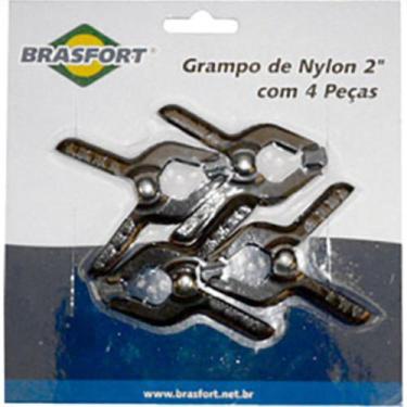 Imagem de Grampo Nylon 2'' C/4 Brasfort 7352 - RAYCO