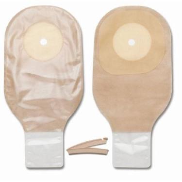Imagem de Bolsa de colostomia Sistema Premier de uma peça com acabamento drenável de 30,5 cm de comprimento para caber 10 unidades da Hollister (pacote com 2)