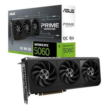 Imagem de ASUS Placa gráfica SFF-Ready Prime GeForce RTX™ 5060 8GB GDDR7 OC Edition (PCIe® 5.0, 8...