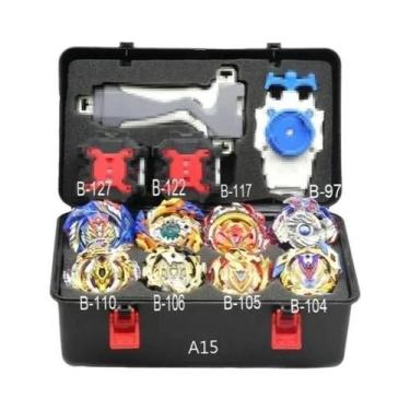 Imagem de Metal Fusion Burst Surge GT Toy Gyro Launcher Spinning Top Bey Blades 