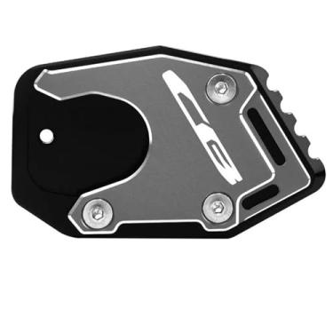 Imagem de Acessórios para motocicletas Placa de extensão para descanso lateral, placa ampliadora, suporte para descanso lateral, para CB125R CB300R CB400X CB500F CB500X CB650R CB650R Neo Sports Cafe Acessórios
