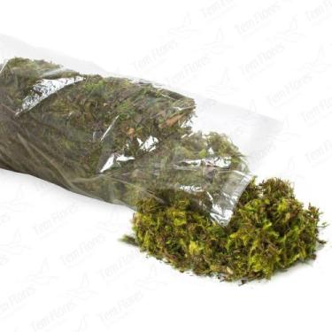 Imagem de Musgo Verde pc 10 Lts Para Orquideas e Decoração - Pense Flores