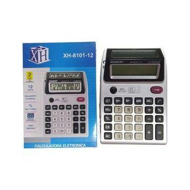 Imagem de Calculadora eletronica 12 digitos display duplo detector nota falsa ul