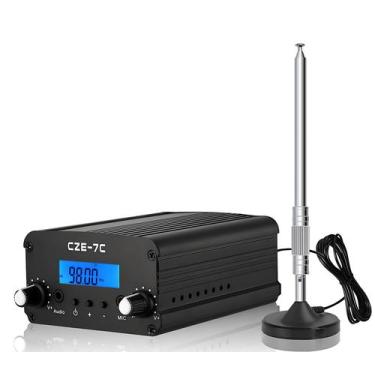 Imagem de Transmissor FM CUIAMAO 7W/1W para Igreja, Drive-in e Cinema - Alcance 