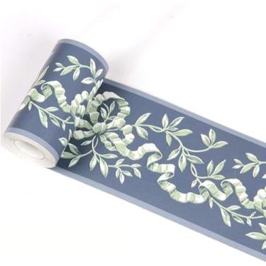 Imagem de Papel de parede 374 polegadas 3D Peel and Stick Papel de parede autoadesivo retrô decoração de parede para chão, banheiro, sala de estar, restaurante