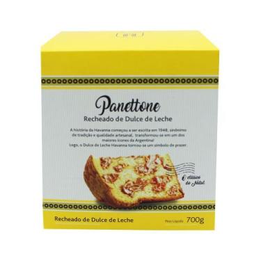 Imagem de Panettone Recheado de Doce de Leite Havanna 700g