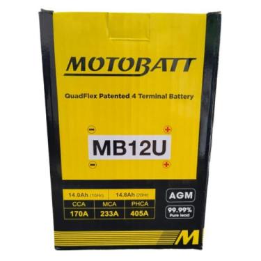 Imagem de Bateria Motobatt Mb12u Motos Bmw G650gs 1993 A 2016
