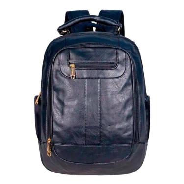 Imagem de Mochila Feminina Couro Sintético Impermeável 30x43 cm