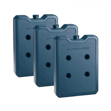 Imagem de 3 Gelo Placa Rígido Reutilizável Artificial Médio 500Ml