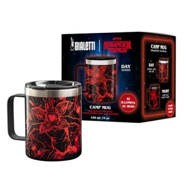 Imagem de Bialetti Mug em Aço Inox com Tampa Stranger Things Netflix 420ml