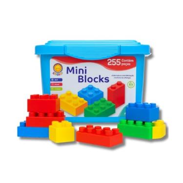 Imagem de Blocos de Montar Educativos, Fazendinha e Safari, 52 Peças, Brinquedo Infantil +3 Anos (Blocos)