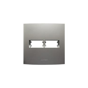 Imagem de Placa 4X4 2 Módulos Inova Pro Class Titanium 85580 Alumbra