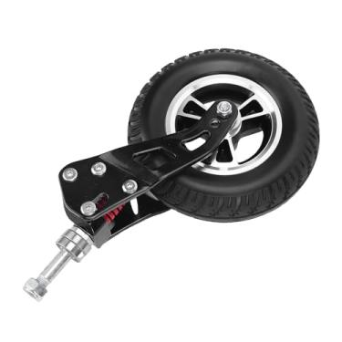 Imagem de Hyuduo Roda Giratória de Giro de Carrinho de Serviço Pesado de 7 Polegadas Com Pneu PU para Carrinhos de Mão Transporte Carrinhos de 75 Kg Capacidade de Carga Anti Deslize Rolagem Lisa