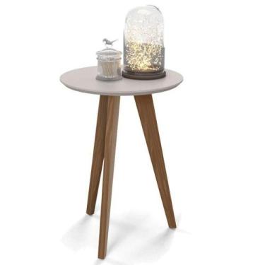 Imagem de Mesa Lateral Liv Cinza Eco Wood - Matic - MATIC MÓVEIS