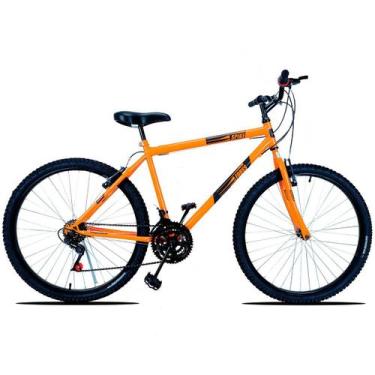 Imagem de Bicicleta Aro 26 Masculina Forss Spike 18 Marchas Vermelha, Laranja