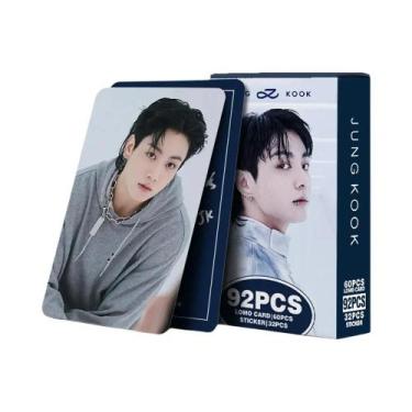 Imagem de Álbum Pessoal JK Com 92 Cartões De Fotos LOMO Em Dourado, Cartões Post