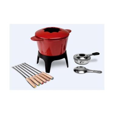 Imagem de Conjunto para Fondue Haus Sauté Vermelho 10 Peças