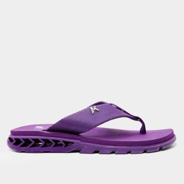 Imagem de Chinelo Kenner Anitta Rakka Feminino, Roxo, 36