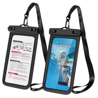 Imagem de Paquete de 2 Funda Universal Impermeable para iPhone X/8/8 Plus/7/7 Pl