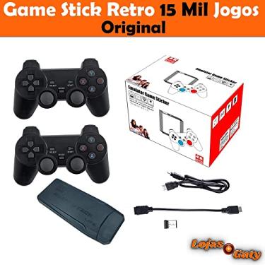 Imagem de Vídeo Game Retro Gamer Stick +10Mil Jogos 2 Controle sem fio - HDMI Não Trava