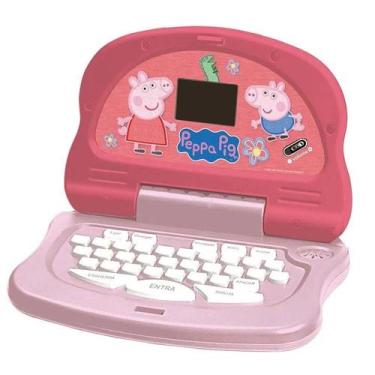 Imagem de Laptop Infantil Peppa Pig Bilingue Candide