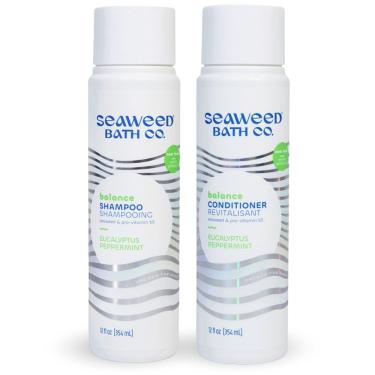Imagem de Seaweed Bath Co. Balance Shampoo e Condicionador Set, Euca