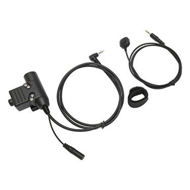 Imagem de Microfone de Dedo PTT, U94+ Walkie Talkies Fone de Ouvido Com Microfone, Fone de Ouvido Com Tubo de Bobina Acústica Transparente, Kit de Adequado para Yaese VX-3R