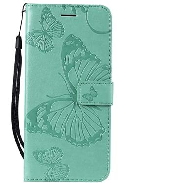 Imagem de Capa para celular com alça de couro da moda Capa com bolsa para Samsung Galaxy J5 J7 2016 J510 J710 J2 Core J4 Prime J6 Plus J8 Pro 2018 Flip PU, G6, verde, para Samsung J6 Plus 2018