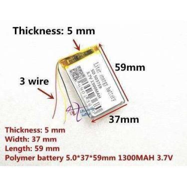 Imagem de Bateria Gps Tom Tom Tomtom Go  Live Sem Conector!!!!!! - bgb