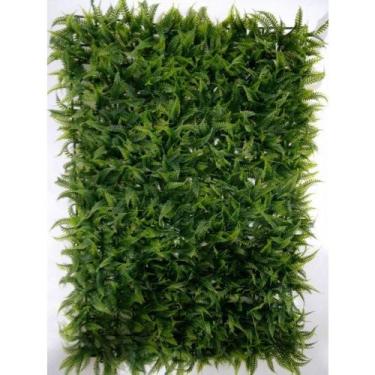 Imagem de Placa De Grama Samambaia Cheia 40x60 Jardim Vertical Artificial - thlr