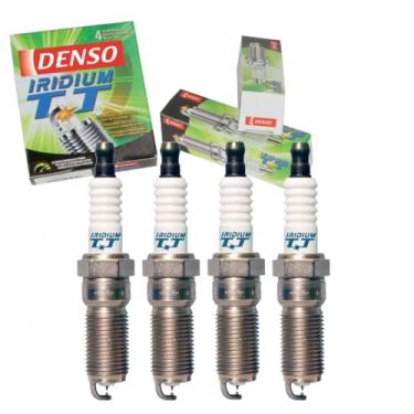 Imagem de 4 velas de ignição DENSO Iridium TT compatíveis com Ford Focus 2.0L 2.3L L4 2012-2016