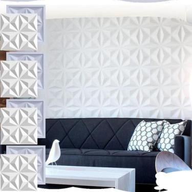 Imagem de Formas De Gesso 3D Cimento Molde Plástico Abs Placa Parede - Formas Ge