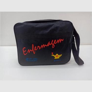 Imagem de Bolsa para Materiais e Livros Enfermagem Preto - Japy