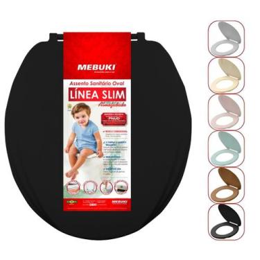 Imagem de Assento Sanitário Oval Almofadado Ravena Para o Vaso Deca 1.6gpf 6.0lp