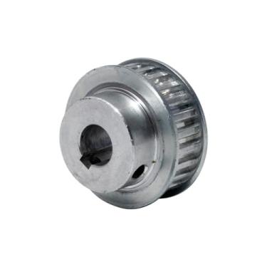 Imagem de Polia XL-25T com chaveta 25 dentes XL polia de correia de engrenagem 11 mm largura da correia 8/10/12/20 mm polia de liga de alumínio (furo 17 mm chave 5 x 2,3)