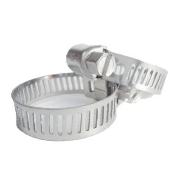 Imagem de Kit 2 Abraçadeira Rosca Sem Fim 3/4X1 De Aço 19-25mm Para Mangueira Ar