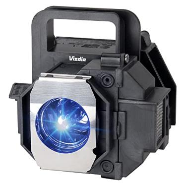 Imagem de Woprolight Lâmpada de substituição para projetor V13H010L49 com caixa para Epson Elplp49 PowerLite Home Cinema 8350 /PowerLite Home Cinema 8700UB 8500UB, H373A H336A PowerLite PC 9700UB 9500UB 9350