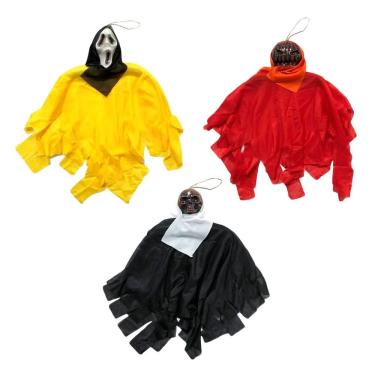 Imagem de Boneco De Halloween Pendurado Fantasma Colorido