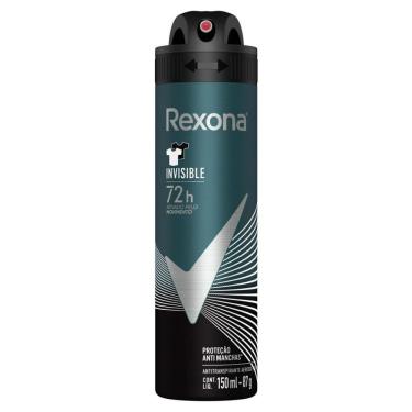 Imagem de Desodorante Rexona Masculino Invisible 150ml