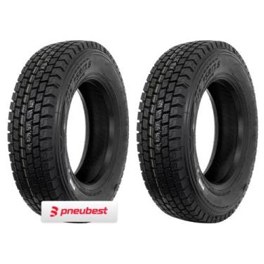 Imagem de Kit 2 Pneus 215/75R17.5 Borrachudo 16 Lonas 126/124L KDR01 Kumho