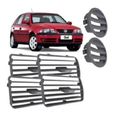 Imagem de Kit Difusor Tela Superior Gol Parati Saveiro G3 1999 A 2005 - MUTKIT