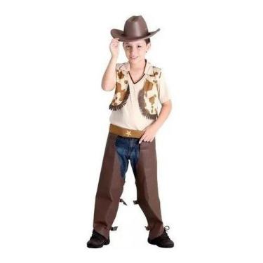 Imagem de Chapéu Chapeu Fantasia Cowboy Infantil - Festa Junina - oem, MARRON