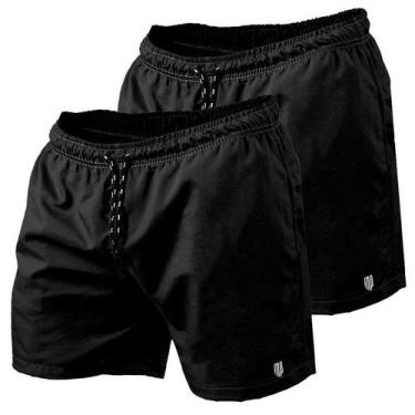 Imagem de Kit 2 Short Masculino Tactel Piscina Praia Bermuda de Academia Masculi