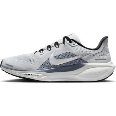Imagem de Nike Pegasus 41 Tênis de corrida masculino (FD2722-005, pó de fóton/ardósia cinza/preto/prata metálica), Pó de fóton metálico prata cinza ardósia, 8.5 US