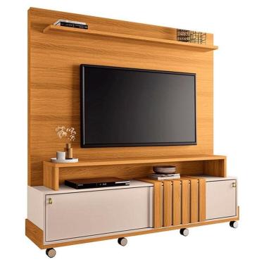Imagem de Estante Home Theater Bold Cinamomo Off White - Hb Móveis